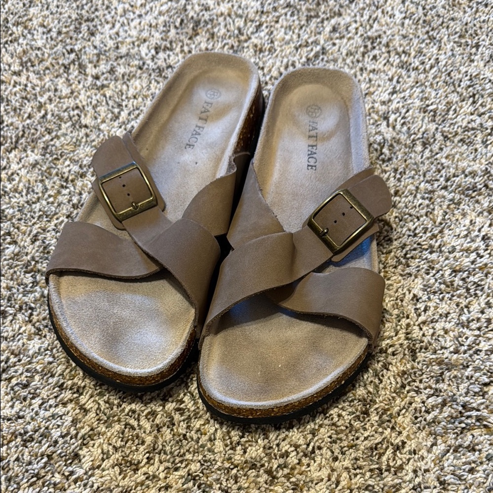 Fat Face Brown Women's Sandals